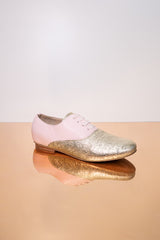 Blushing Blossoms City Oxford Shoes