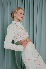 couture clothing SPLASH OF JOY BLAZER