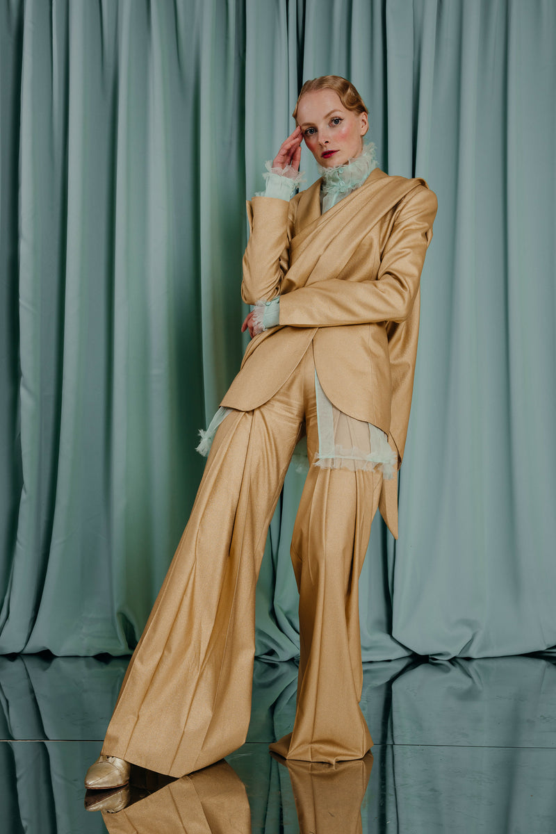 couture clothing GILDED RIVER TROUSERS