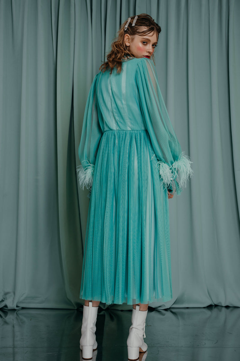 DEEP BLUE SEA DRESS House of ARISTOCRAT DEEP BLUE SEA DRESS House of ARISTOCRAT