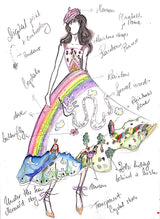 Magical Rainbow dress