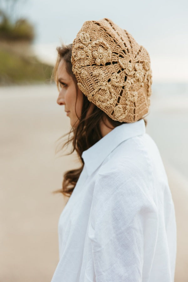 FEMME ARISTOCRATE | ELEGANT SUMMER BERET | RIVIERA SS22 – House of