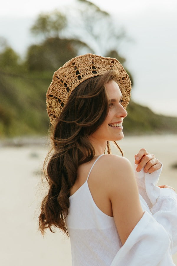 FEMME ARISTOCRATE | ELEGANT SUMMER BERET | RIVIERA SS22  display picture 1