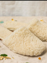 Softly handcrafted most comfortable shearling slippers.
