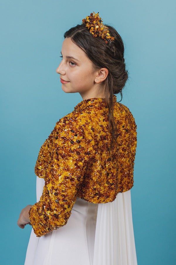 ARISTOCRAT KIDS REGAL AMBER BOLERO JACKET RIVIERA SS22 House of ARISTOCRAT