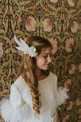 MAJESTIC SWAN WINGS HAIR CLIP